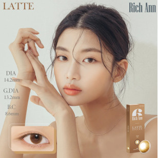  Ann365 1Day – Rich Ann Latte Brown牛奶咖啡 日拋 6片裝(門市現貨)